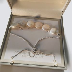 Pearl & Sterling Silver Bracelet